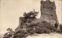 CPA Allinges Rulnes Of the Castle