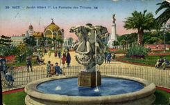 CPA Niza Garden Albert la 1ra fuente de los tritones