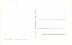 CPA Niza la cascada del castillo