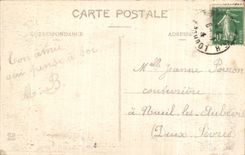 CPA the Cave Of Lourdes During the National Pilgrimage