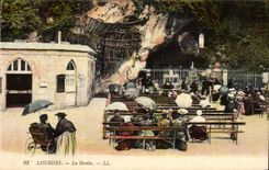 CPA Lourdes the Cave