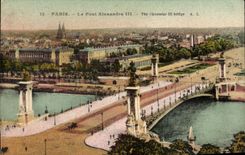 CPA Paris Le Pont Alexandre III