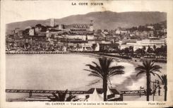 CPA Cannes Seen on the Casino and the Mount Knight
