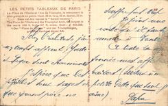 CPA Paris Arc de TRiomphe 