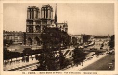 CPA Paris Notre Dame de Paris Overall picture