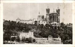 CPA Lyon the Basilica of Notre Dame de Fourviere