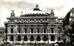 CPA Paris And Its Wonders Theater of I' Opera