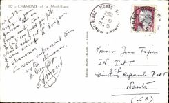 CPA Chamonix et le Mont Blanc