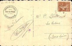 CPA Gavarnie Large Cascade