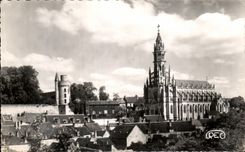 CPA chateauneuf On Dear the Basilica Of Notre Dame Of the Children And the Lathe Of the Castle