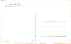 CPA Moulins Arrows Of the Cathedral