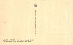 CPA Vichy La Source Grande Grille