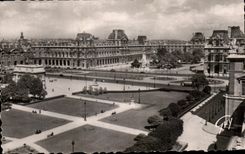 CPA Paris Louvre Carousel