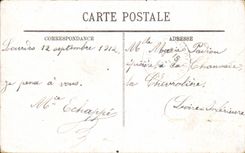 CPA Lourdes the Castle Fort