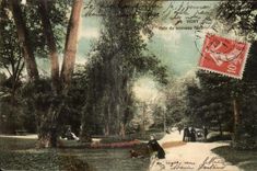 CPA Vichy Coin Du Nouveau Parc