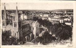 CPA Vichy Vue Panoramique Sur l'Eglise St Louis
