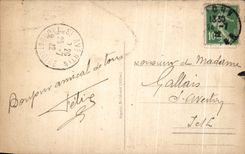 CPA Vichy Un Coin Du Parc Au Bassin Des Cygnes