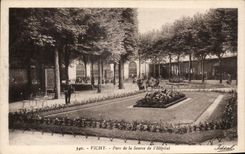 CPA Vichy Parc De La Source De l'Hopital
