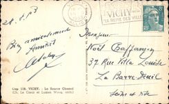 CPA Vichy La Source Chomel