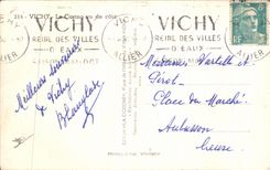 CPA Vichy the Casino Seen Of Dimension