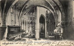 CPA Toulouse interior de la iglesia St Etienne