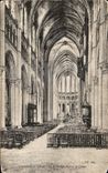 CPA Cathedrale De chartres La Nef Et La Cbour