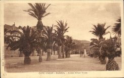 CPA Cote D'azur Bandol Allees Alfred Vivien