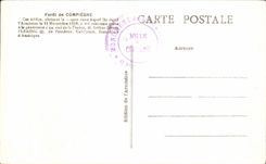 CPA Foret De compiegne Militaria Armistice