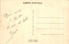 CPA Mantes Vue Generale et Eglise Notre Dame