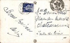 CPA Barque du lac leman suisse Cygnes Bateau