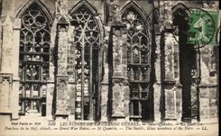 Ruinas de CPA del Saint Quentin grande la basilica de Militaria