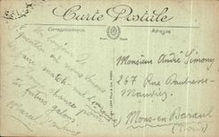 Ruinas de CPA del Saint Quentin grande la basilica de Militaria