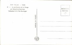 CPA Small Paris Palate the glorification Of the Virgin By Gerald De Saint Jean