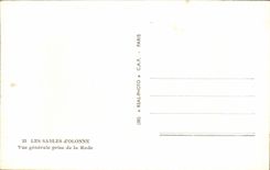 CPA Sables d'Olonne View Taken Roads