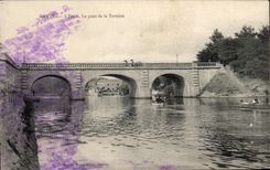 CPA Nantes Entrance the Bridge Of Tortiere