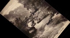 CPA Gavarnie Gave And the Hotel Of Vignemale