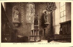 CPA Andlau Interieur Of the Church Drives out St Richarde