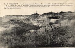 CPA Fort of Douaumont important Plas of the Militaria area