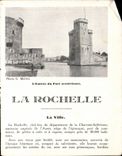 Feuillet La Rochelle the city Pharmacie Gaudin Places Market
