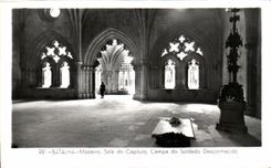 CPA Batalha Mosteiro Salted C Capitulo Campo C Saldado Desconnhecido