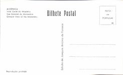 General CPA Alcobaca Vista Geral C Mosteiro View of the Monastery View off the Monastery