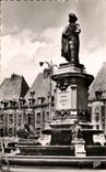 CPA Charleville La Place Statue de Charles de Gonzague