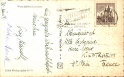 CPA Wien Mit Siephandsdom