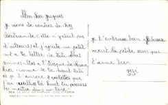 CPA Rote of the Pyrenees Collar D' Aspin In the Center the Peak Of the South