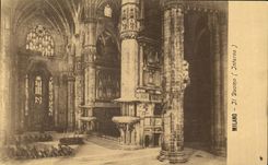 CPA Milano It Duomo Organ