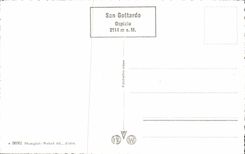 CPA Osplzio San Gottardo