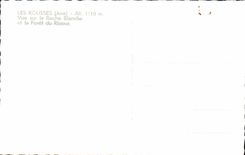 Russet-red CPA Sight On the White Rock And the Drill of Rizoux