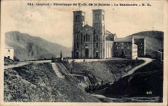 Dauphine CPA Pilgrimage of NR D of Salette the Sanctuary