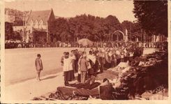 CPA Lourdes Banediction Of the Patients On the Esplanade Of Rosaile