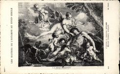 CPA L'Oeuvre Un Francois Boucher Michel Aubert 